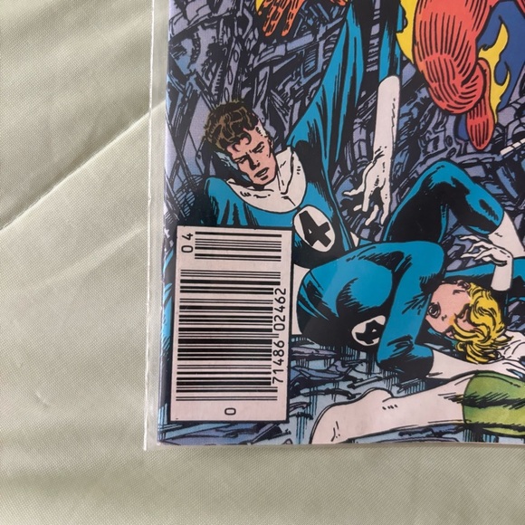 Fantastic Four #289 (1986) John Byrne Death of Basilisk FN - Picture 4 of 4